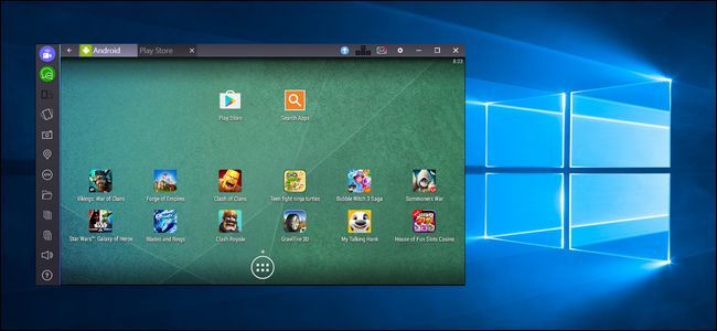 BlueStacks: запуск Android на Windows