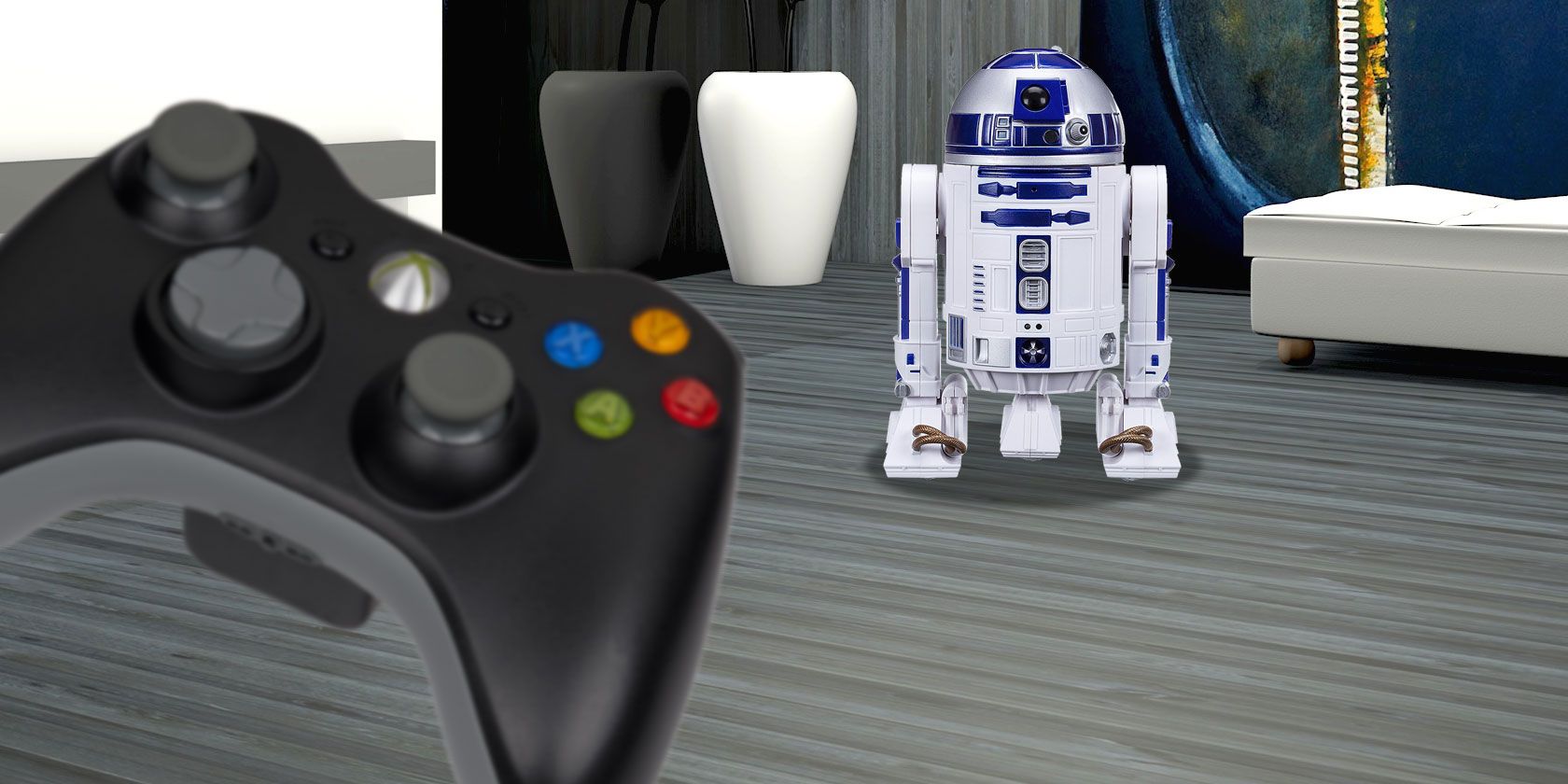 Управление сервоприводом через Processing и Xbox360