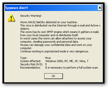 winlogon86.exe отображает предупреждение о критическом состоянии системы