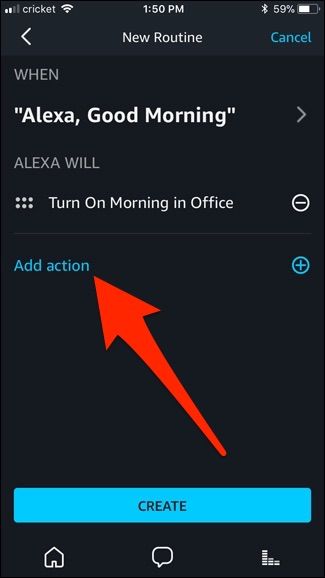 Добавление второго устройства в рутину