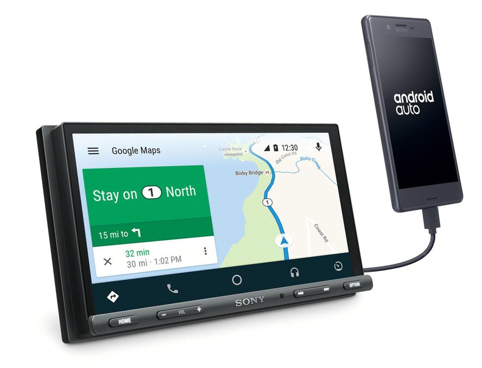 Sony XAV-AX5000 — головное устройство с Android Auto и CarPlay