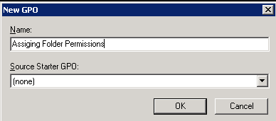 выбор папки в GPMC