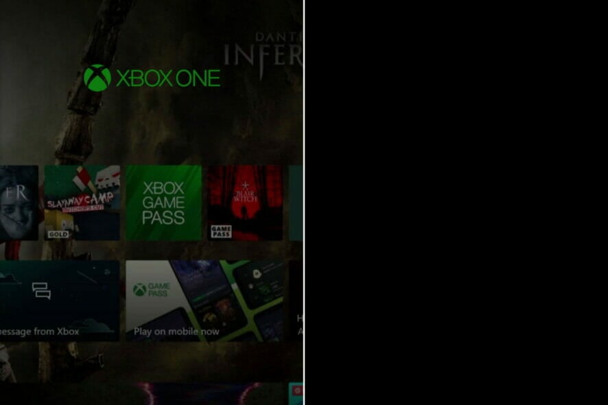 Черный экран на Xbox One: как исправить