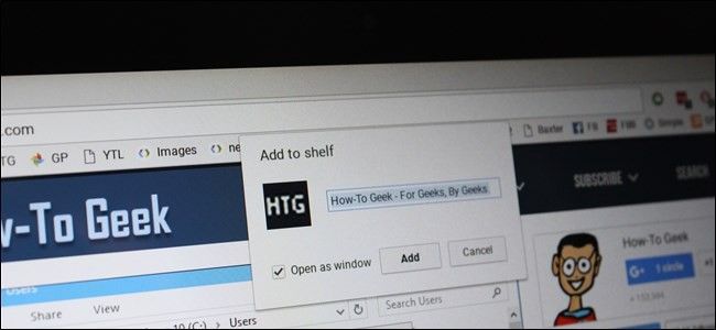 Веб‑страница как приложение на Chromebook