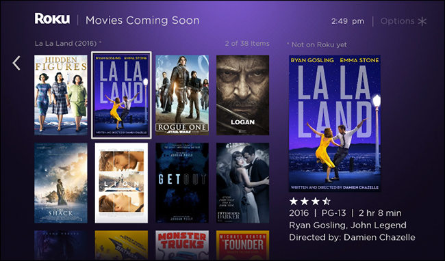 Список фильмов, которые скоро выйдут в кинотеатрах, в разделе My Feed