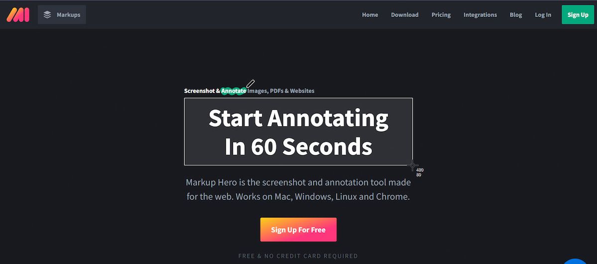 Markup Hero Website Overview