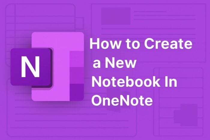 Как создать новый блокнот в OneNote