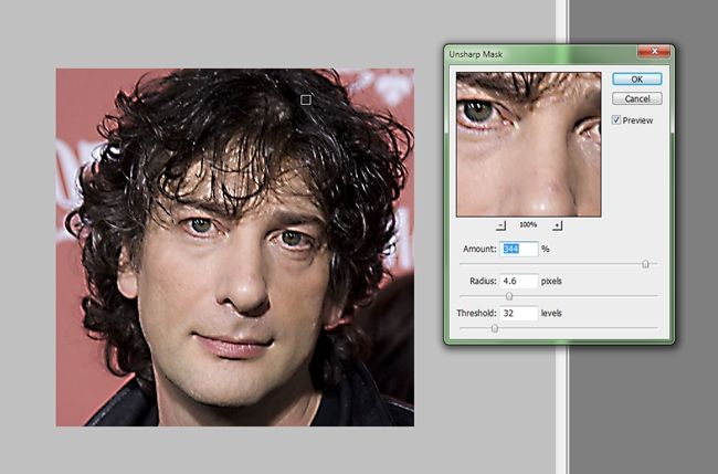 Инструмент кадрирования в действии