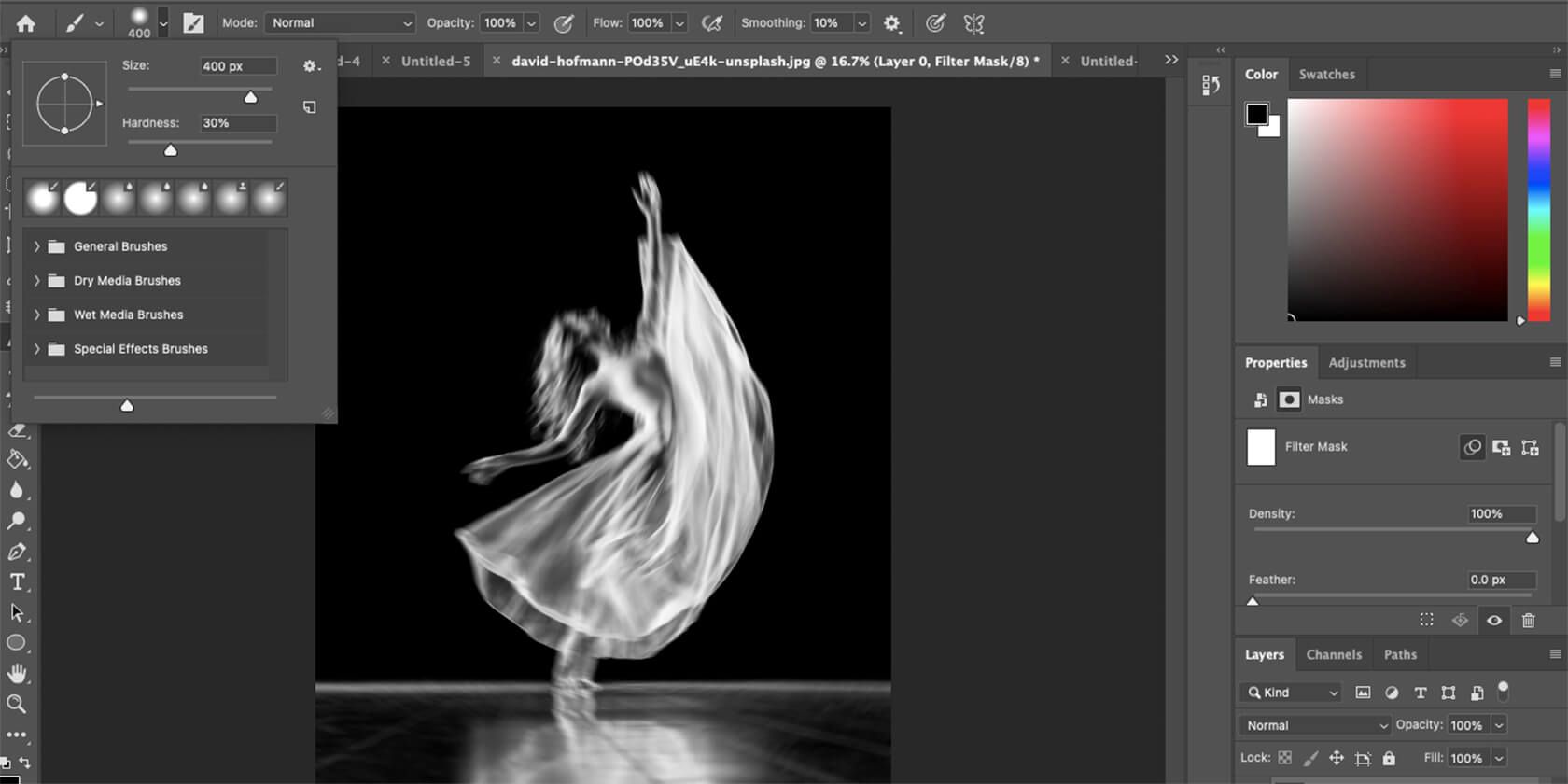 Кисть для маски умного фильтра