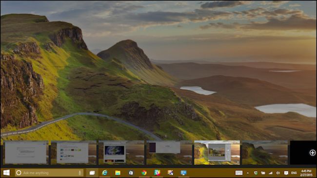 Обзор интерфейса Mission Control с рабочими столами