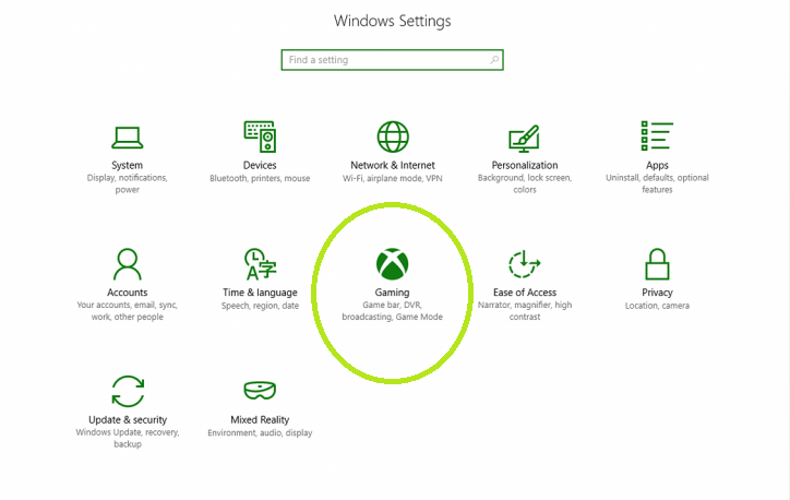 Исправление сбоев игр в Windows 10 Creators Update