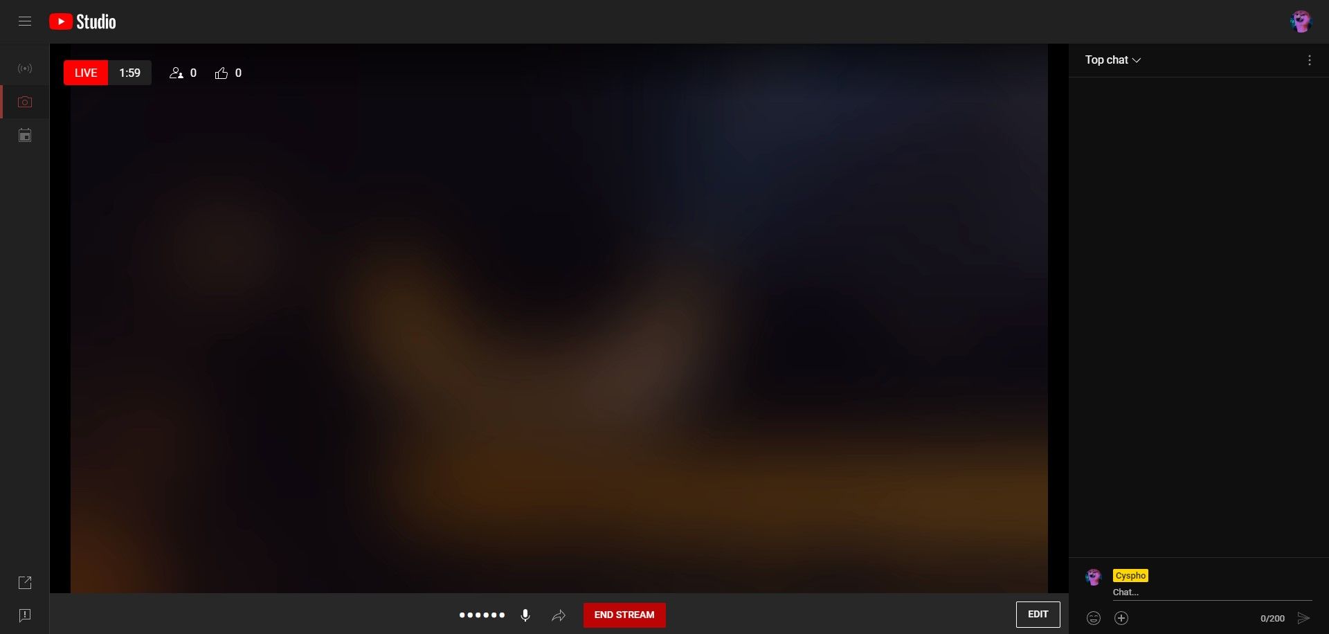 онлайн-трансляция на YouTube