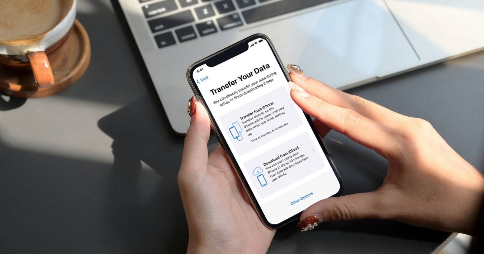 Как перенести данные на iPhone 13