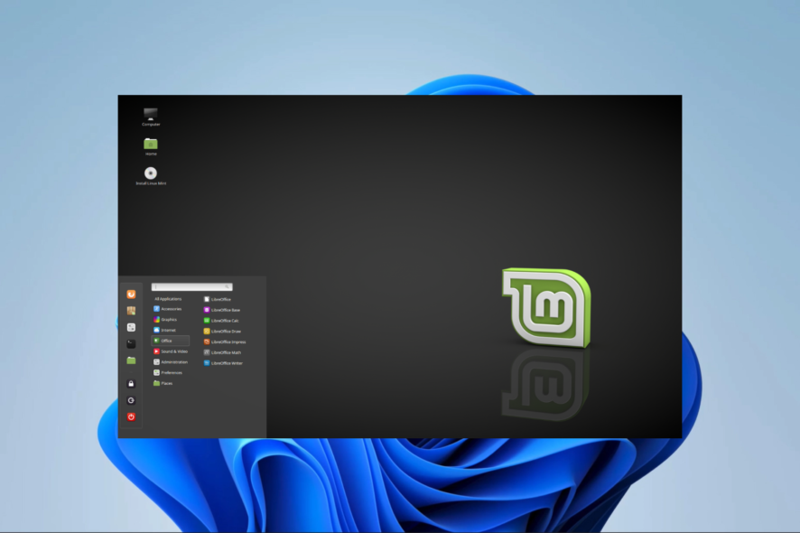 Двойная загрузка Windows 11 и Linux Mint