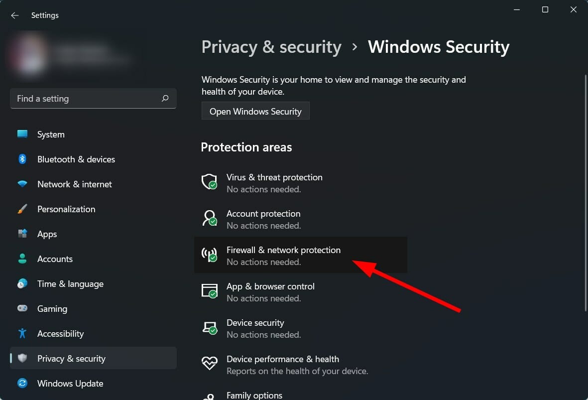 Брандмауэр и защита сети
