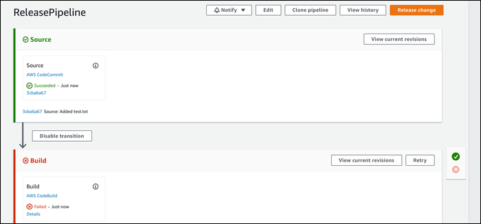 codepipeline release