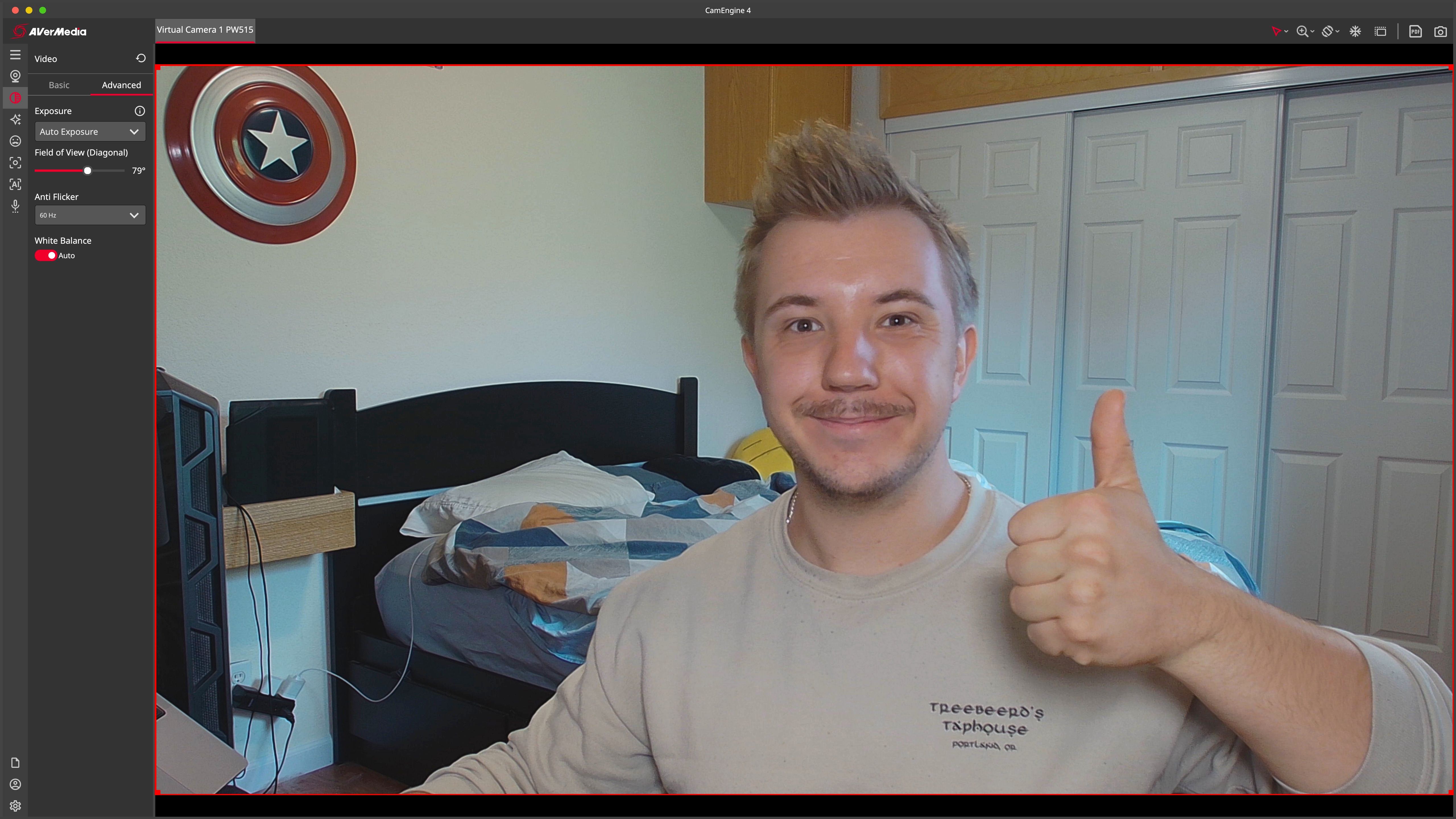 Auto exposure with key lighting