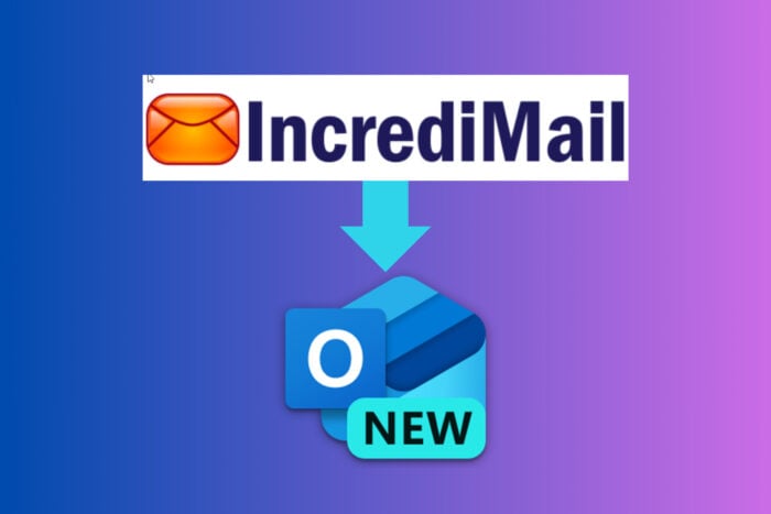 Экспорт писем из IncrediMail в Outlook