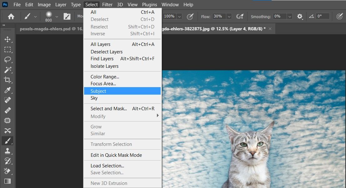 Автоматическое выделение объекта