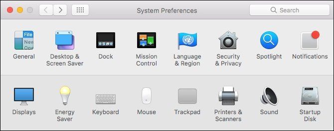 Снимок панели «Рабочий стол и заставка» в macOS