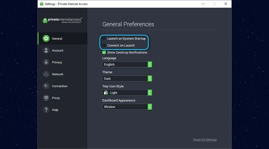 Как держать VPN включённым постоянно — пример настроек