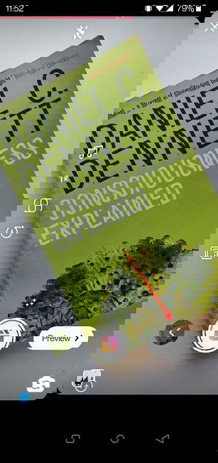 Instagram Reels Voice Preview Screen