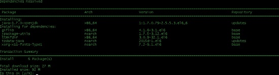 Процесс установки OpenJDK через yum на CentOS