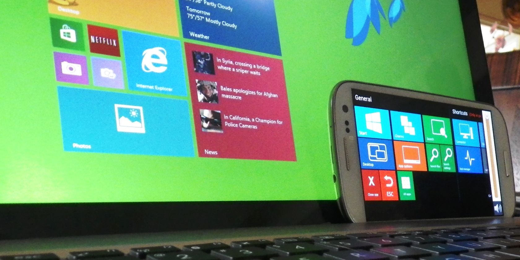 Windows 8 Controller: управлять ПК с Android