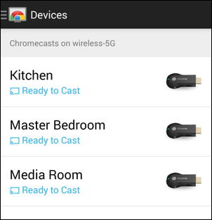 Доступ гостям к Google Chromecast
