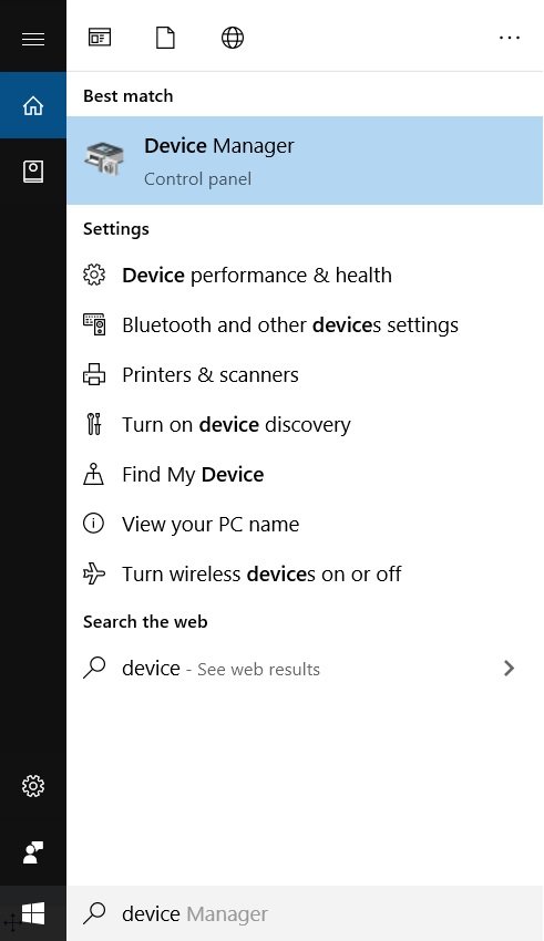 Диспетчер устройств Windows