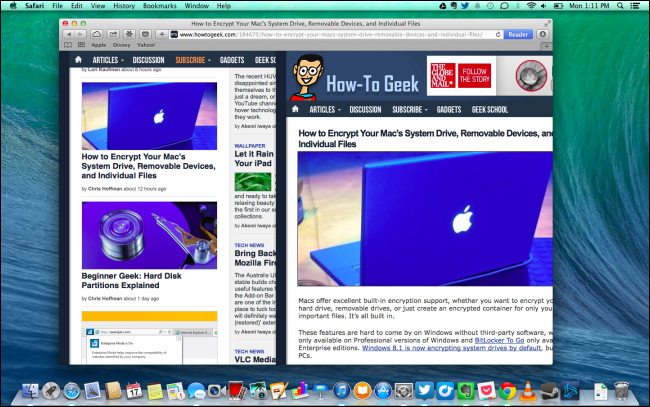 Смахивание двумя пальцами в Safari для перехода назад