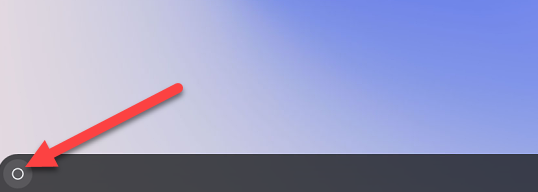 Иконка лаунчера в панели задач Chrome OS
