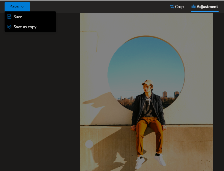 Опции сохранения — сохранить и сохранить как копию