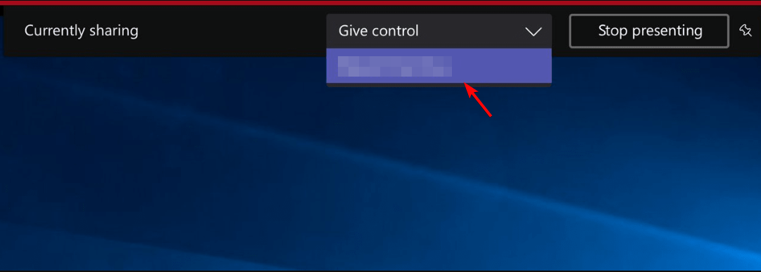 Кнопка дать управление