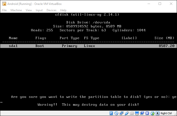 Завершение работы утилиты дисков — Quit