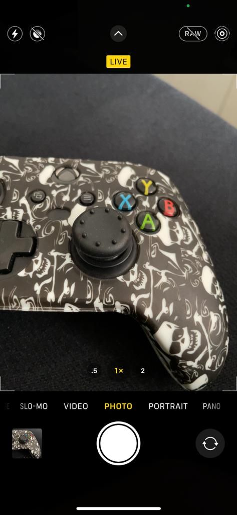 Кнопка Live в камере iPhone