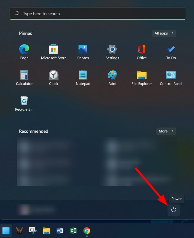Завершение работы и перезагрузка ПК