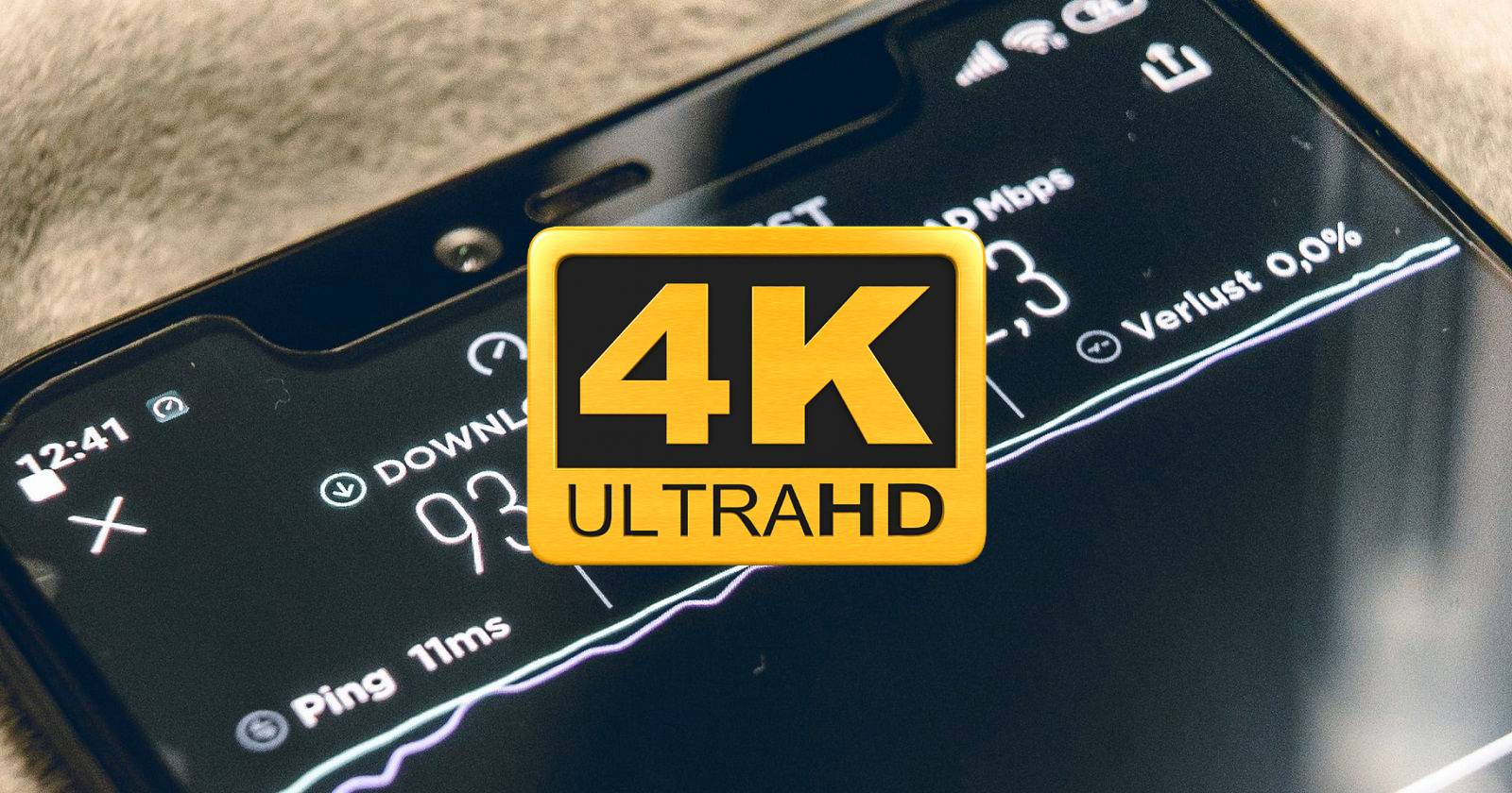 Как проверить, может ли сеть стримить 4K видео