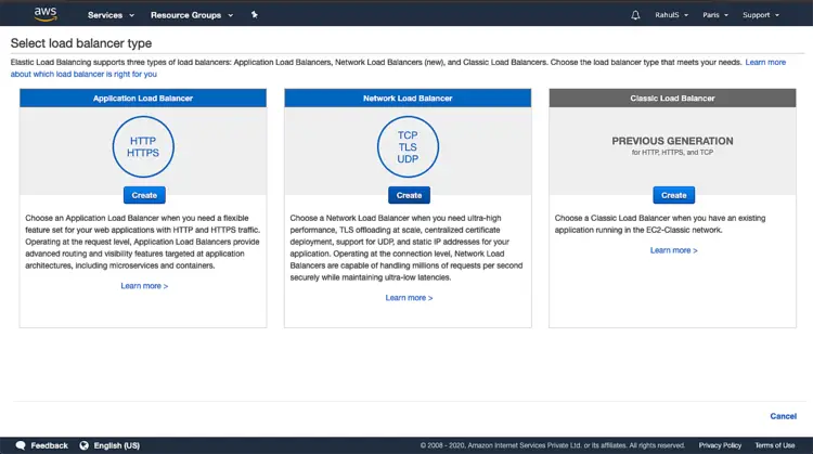 Выбор Network Load Balancer
