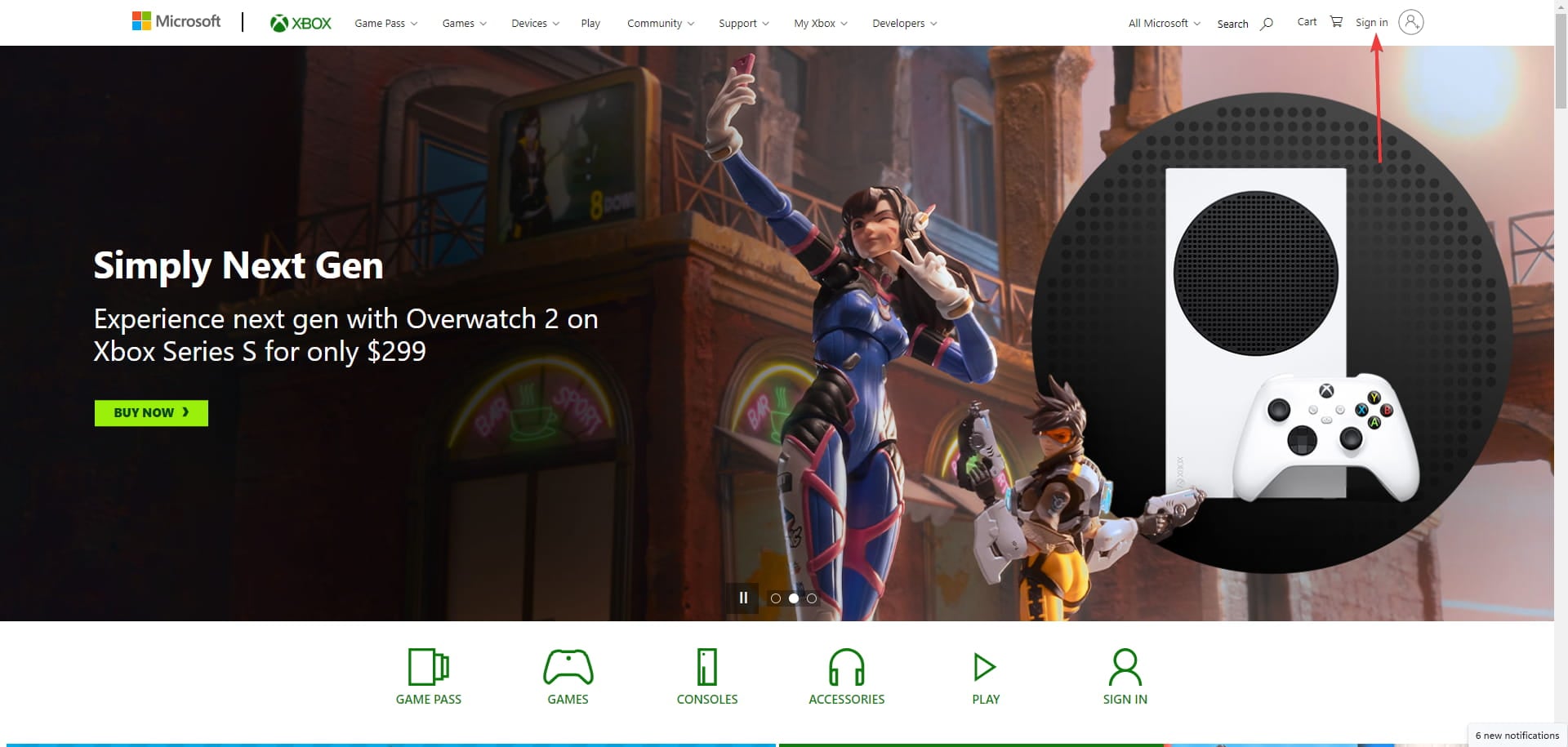 Вход в Xbox Live