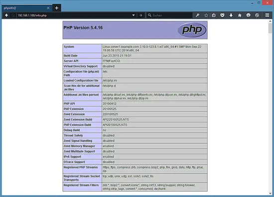 Lighttpd + PHP + MySQL: настройка