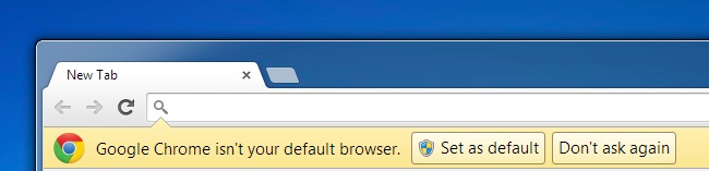 Диалог настройки браузера по умолчанию в Windows