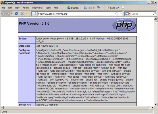 Ужесточение PHP5 с Suhosin на CentOS 5.3