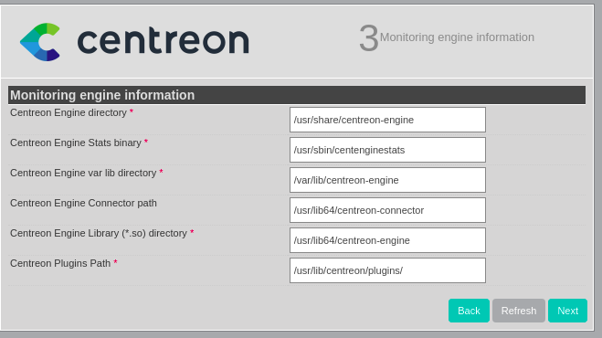 Пути и информация об engine
