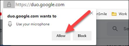 Запрос доступа к микрофону в браузере