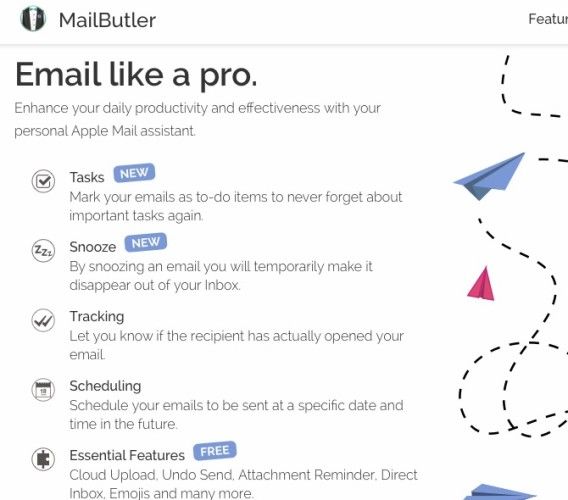 MailButler-интерфейс