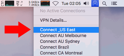Выбор конфигурации для входа