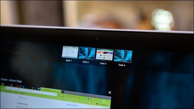 Virtual Desks в Chrome OS — включение и использование