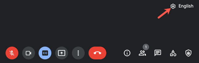 Иконка настроек языка субтитров