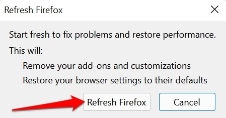 Подтвердить обновление Firefox